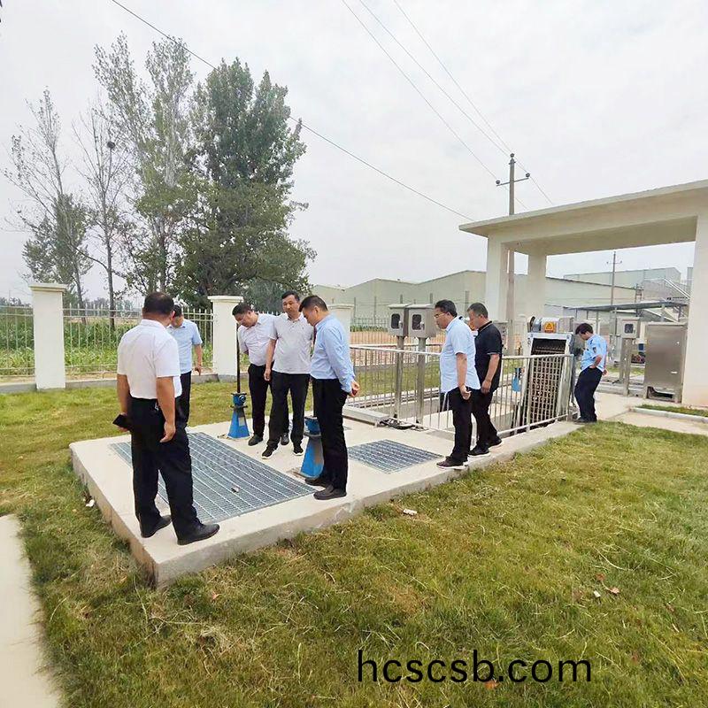 熱烈(lie)歡迎各領導(dao)視詧我司承建的(de)寧陵縣汚水處理廠項目